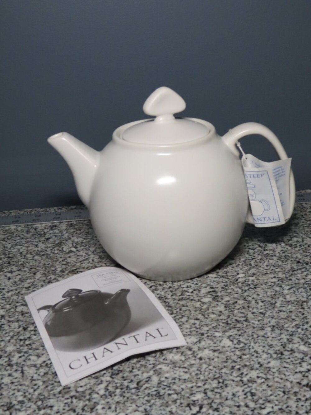 Chantal Tea Steep/Tea Pot New in Box/1.5 qts/1.4 liters